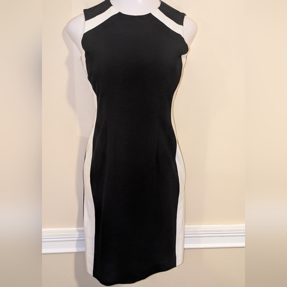 Calvin Klein Dresses & Skirts - Calvin Klein Black and White Sleeveless Dress